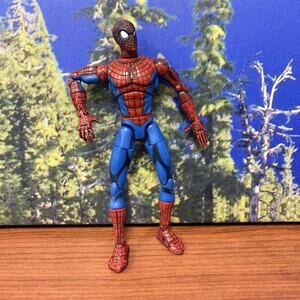 Marvel Legends Spider-Man Deadpool Eyes 6" Action Figure 2001 Magnetic Toy Biz